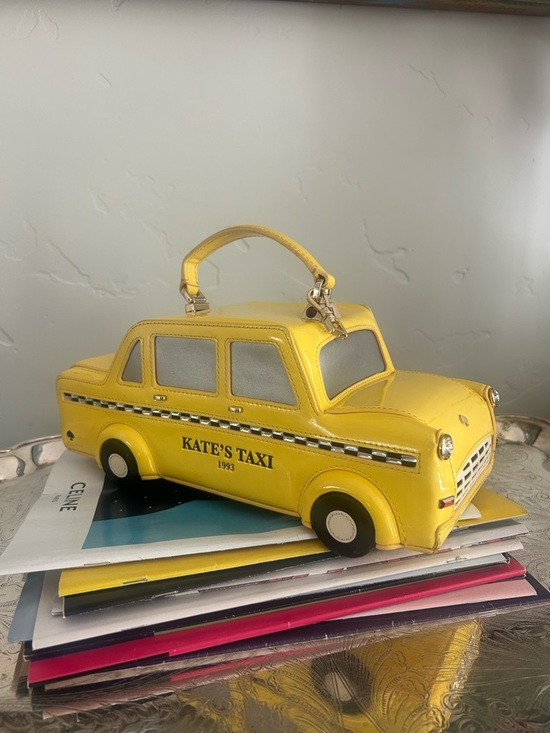 kate spade Handbags - Kate Spade Kate's Taxi 1993 Yellow Novelty Handbag